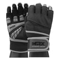 thumbnail image 3 of MRX Weightlifting Gloves Wrist Wrap Support Body Building Gym Grey 2XL, 3 of 6