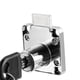 thumbnail image 5 of Cerradura de muebles de aleación de zinc de 3/4 pulgadas de diámetro con llave igual de Uxcell, 5 of 5