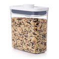thumbnail image 1 of OXO Good Grips POP Conteneur - Stockage Alimentaire Hermétique - Mince Rectangulaire Court 1.2 Qt pour Pâtes et Plus, 1 of 5