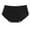 Black, variant on FJUCHAI Womens Underwear Soft Briefs Stretch Hipster Solid Bikini Panties L-XXL