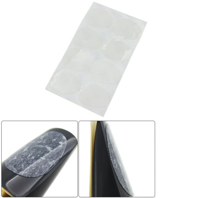 8pcs Alto/Tenor Saxophone Sax Mouthpiece Patches Pads Cushions 0.3mm