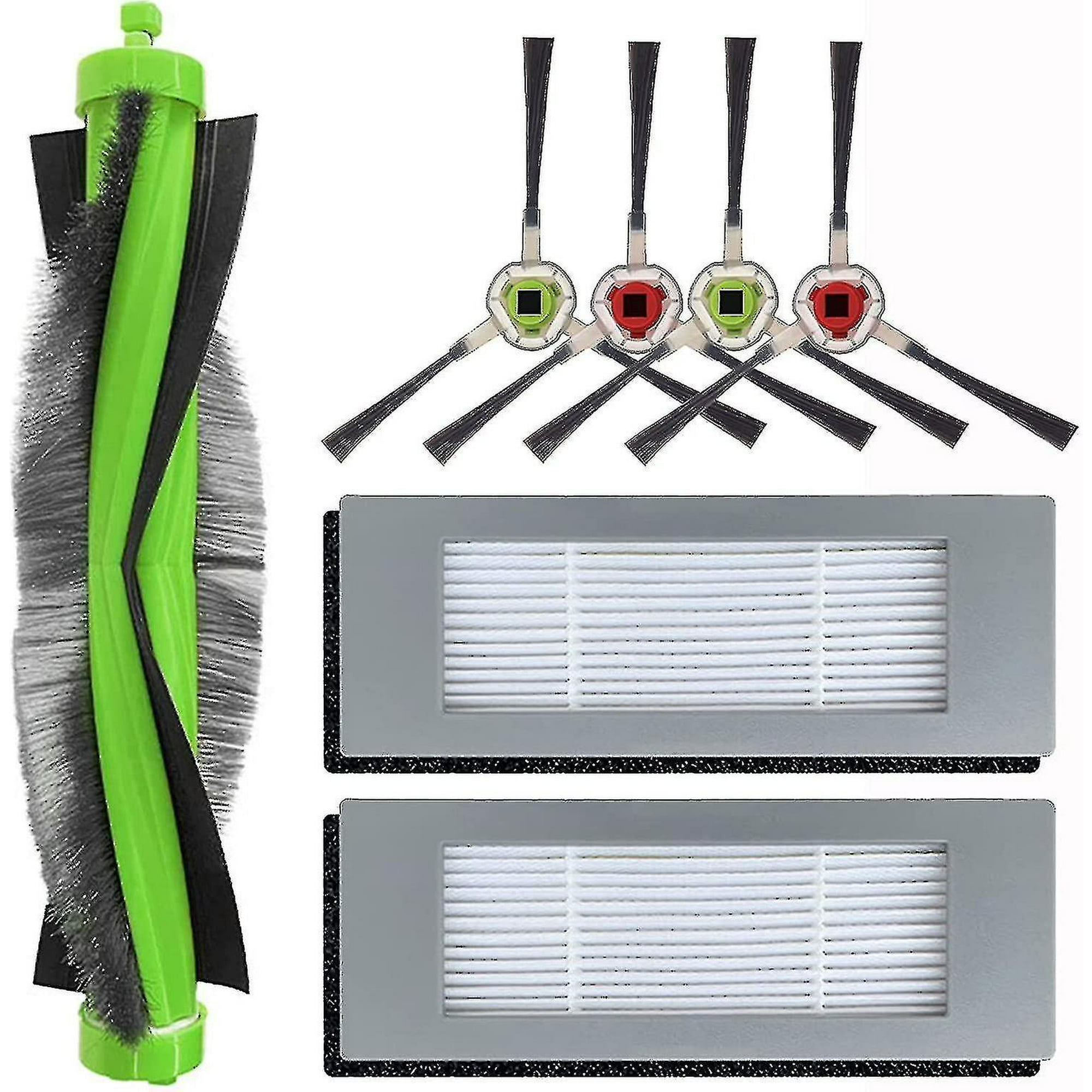 Replacement Cleaning Accessories Set For Irobot Roomba Combo 113 R113840 Vacuum Cleaner Robot Sweeper Spare Parts 1 Roller Brush 2 Filters 4
