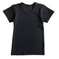 thumbnail image 2 of B-One Kids Boys' Cotton Solid Tee Shirt Undershirt, 2 of 2