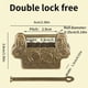 thumbnail image 5 of Cerradura Antigua Con Patrón De Conejo Doble, Cerradura De Oreja De Conejo Antigua De Estilo Chino Para Cajones, Puertas De Armario, Archivadores, Cajas De Joyería Scienceny HA015728-00, 5 of 7
