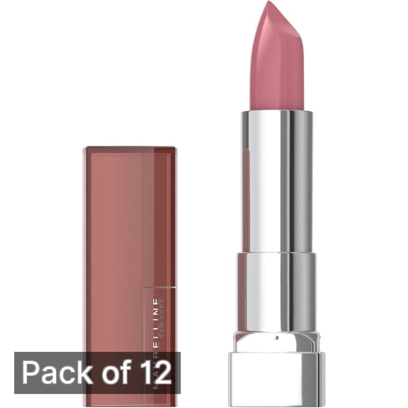 Maybelline Color Sensational Lipstick, 235-Warm Me Up, 0.15 oz (Pack of 12)