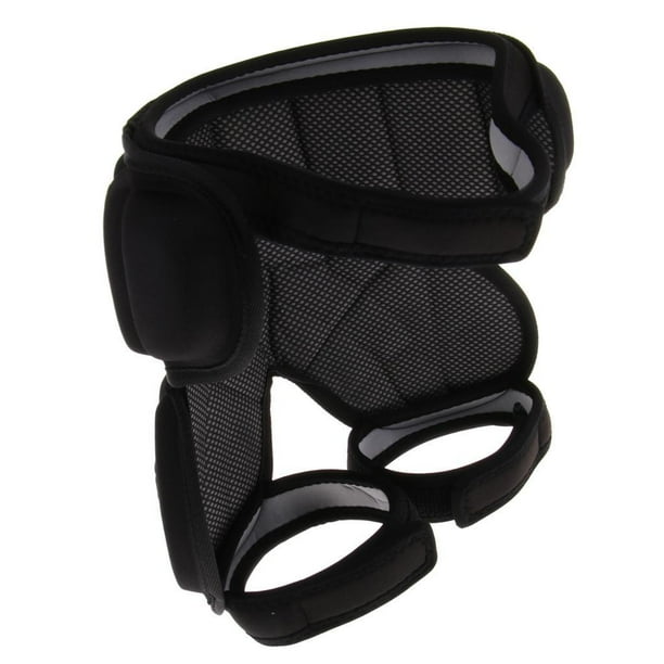 3D Protección Cadera EVA Corto Protector Protector Almohadilla Esquí Patinaje Snowboard - Negro S Macarena Pantalones cortos protectores de cadera 3D