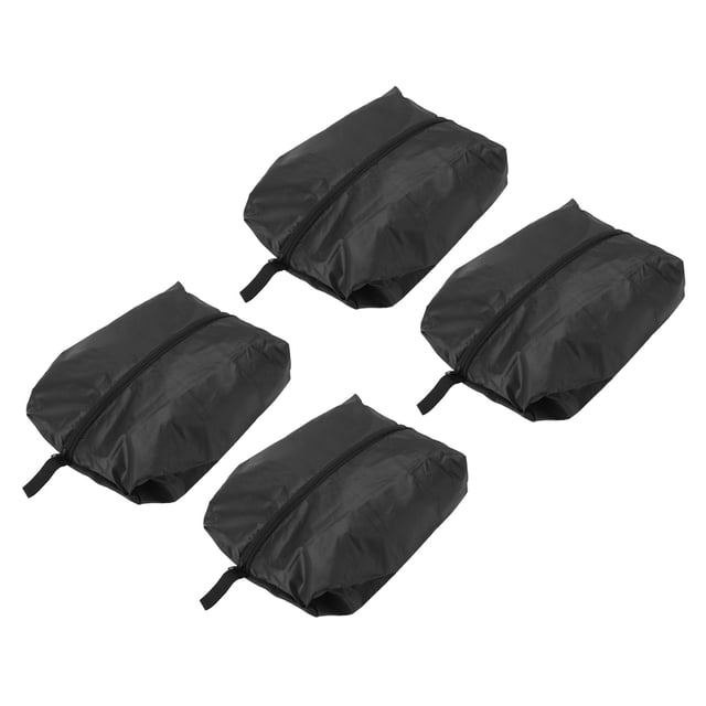 Bolsa de Almacenamiento de Zapatos Jadeshay 4 Piezas Impermeable Negra