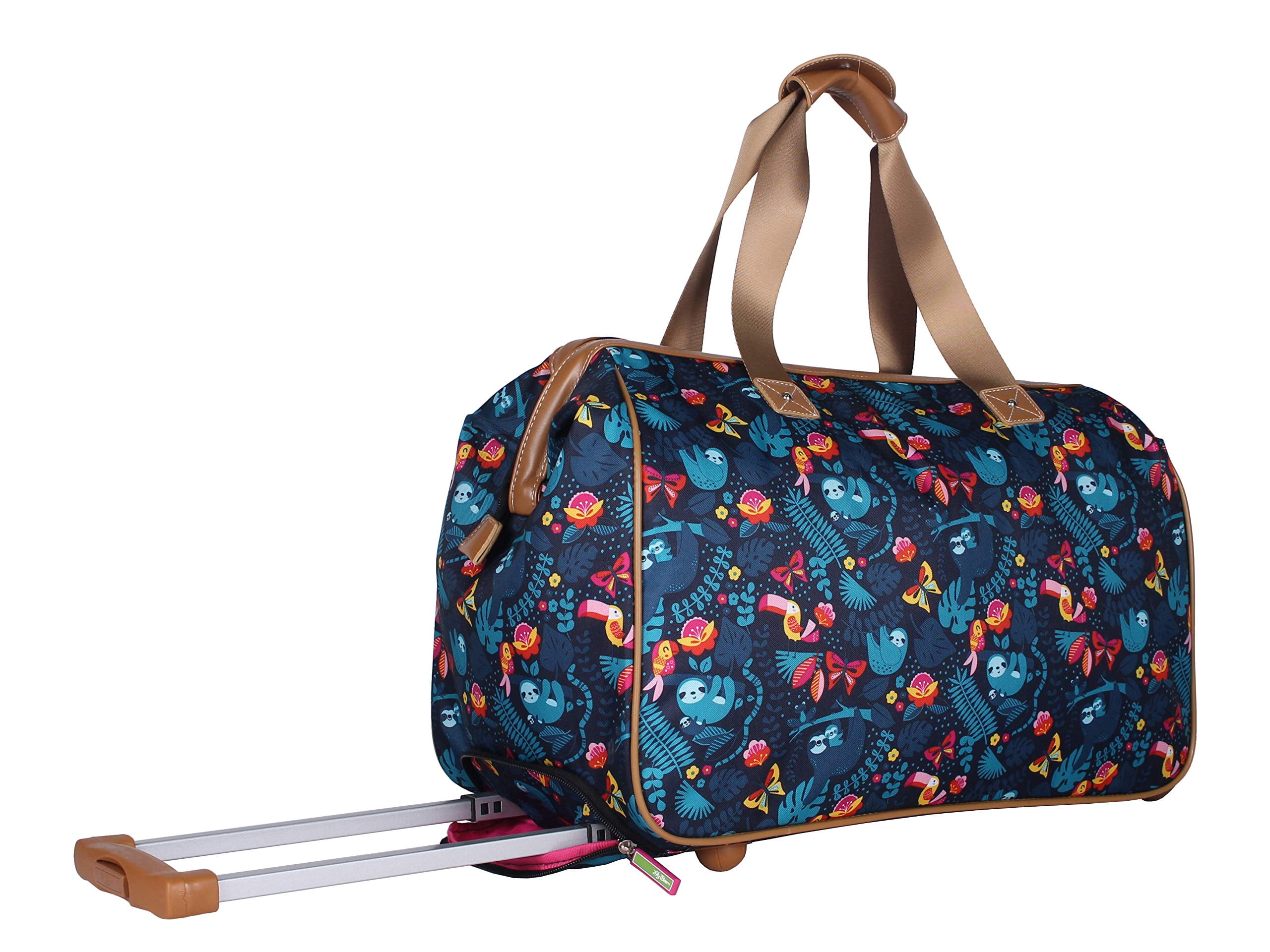 Lily Bloom Women's 22" Wheeled Duffel Bag, Navy