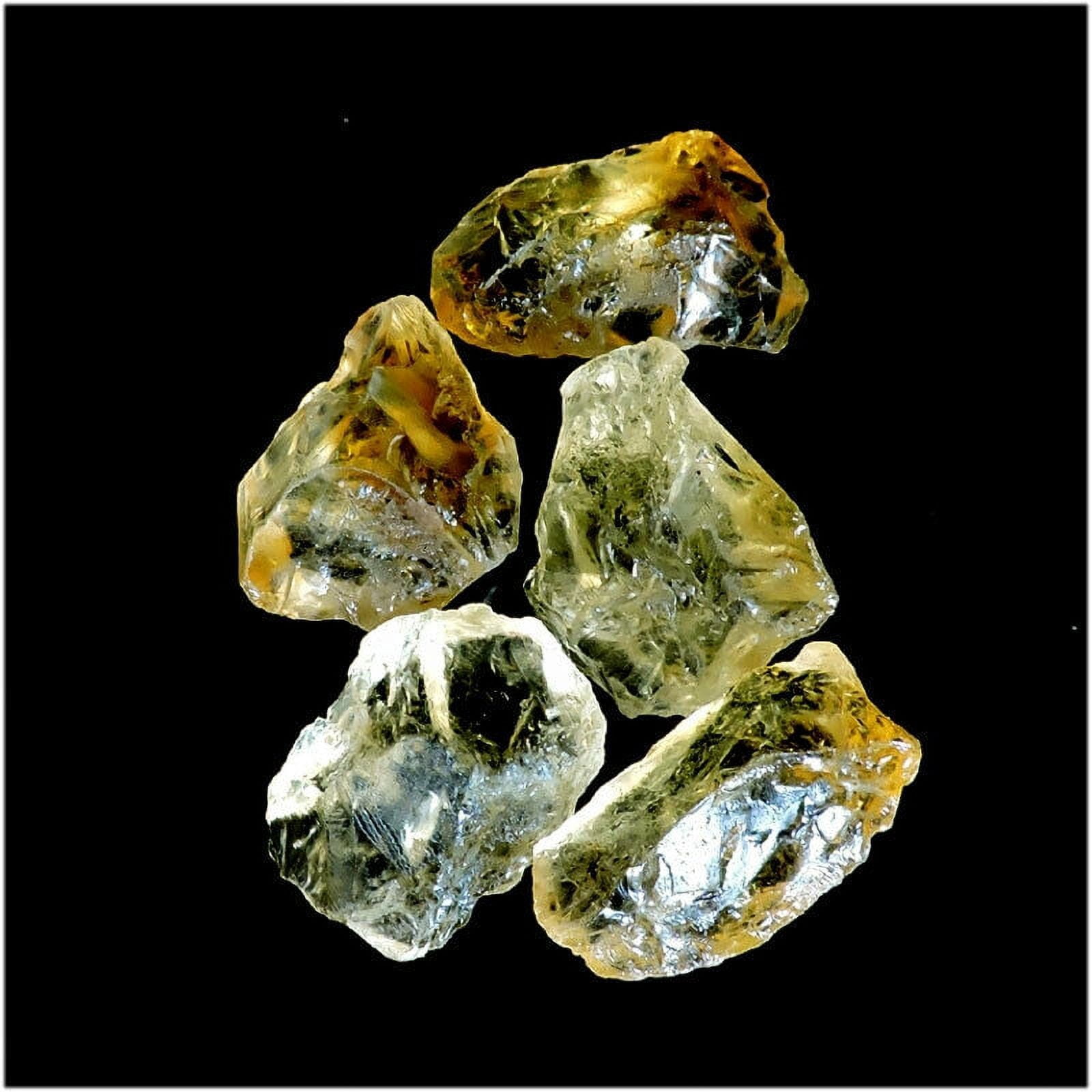 5pcs 102.50Cts Finest Natural Gold Orange Citrine Gems Facet Rough