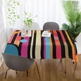 thumbnail image 5 of Yayeee Tablecloths for Rectangular Tables 60 x 108 inch Party Table Cover, Futuristic Sun, 5 of 6