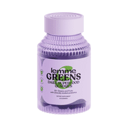 Lemme Greens Daily Superfood Gummies with Probiotics, Berries & Greens Flavored, 60 Count