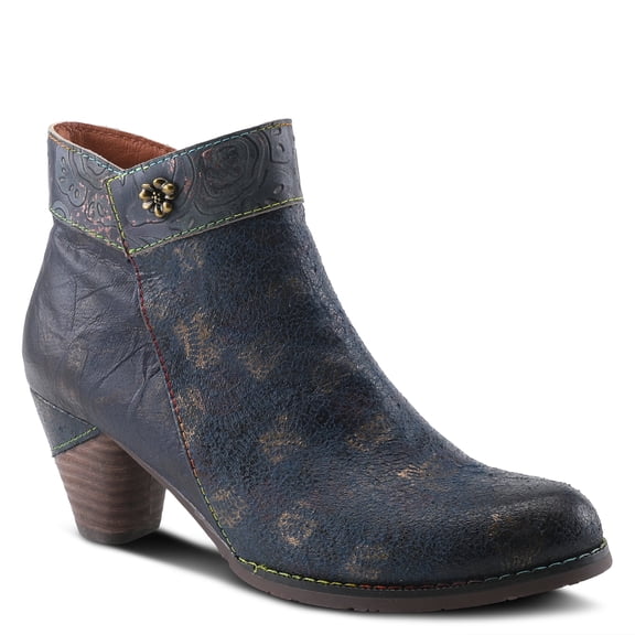 L'Artiste Bestlove Women's Leather Ankle Boots with Cushioned Comfort