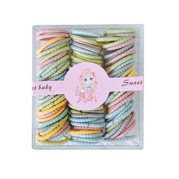 Diademas de Goma de Colores - Elásticas, No Dañan - Peinado Niños Niñas