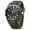8029-Army Green, variant on Alloy Dazzle Gradient Colour Digital Watch for Men Waterproof Electronic Sport Watch Luminous