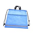 thumbnail image 2 of Basketball Mesh Drawstring Bag Pouch Pool Beach Bag Accessories 17.7 X 23.6 Inch Blue, 2 of 8