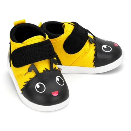 

Bee Squeaky Toddler Shoes | Black/Yellow