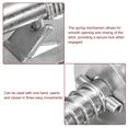 thumbnail image 4 of Unique Bargains Barrel Bolt Latch, 2 Pack 10x120mm - Stainless Steel Spring Loaded Gate Latch Pin for Door (Silver), 4 of 5
