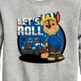 thumbnail image 3 of Paw Patrol - Let's Roll Chase - Toddler And Youth Crewneck Fleece Sweatshirt, 3 of 6