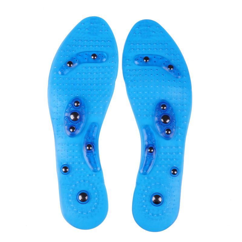 Acupressure Massage Insoles Foot Magnet Therapy Reflexology Pain Relief Shoe Pad 