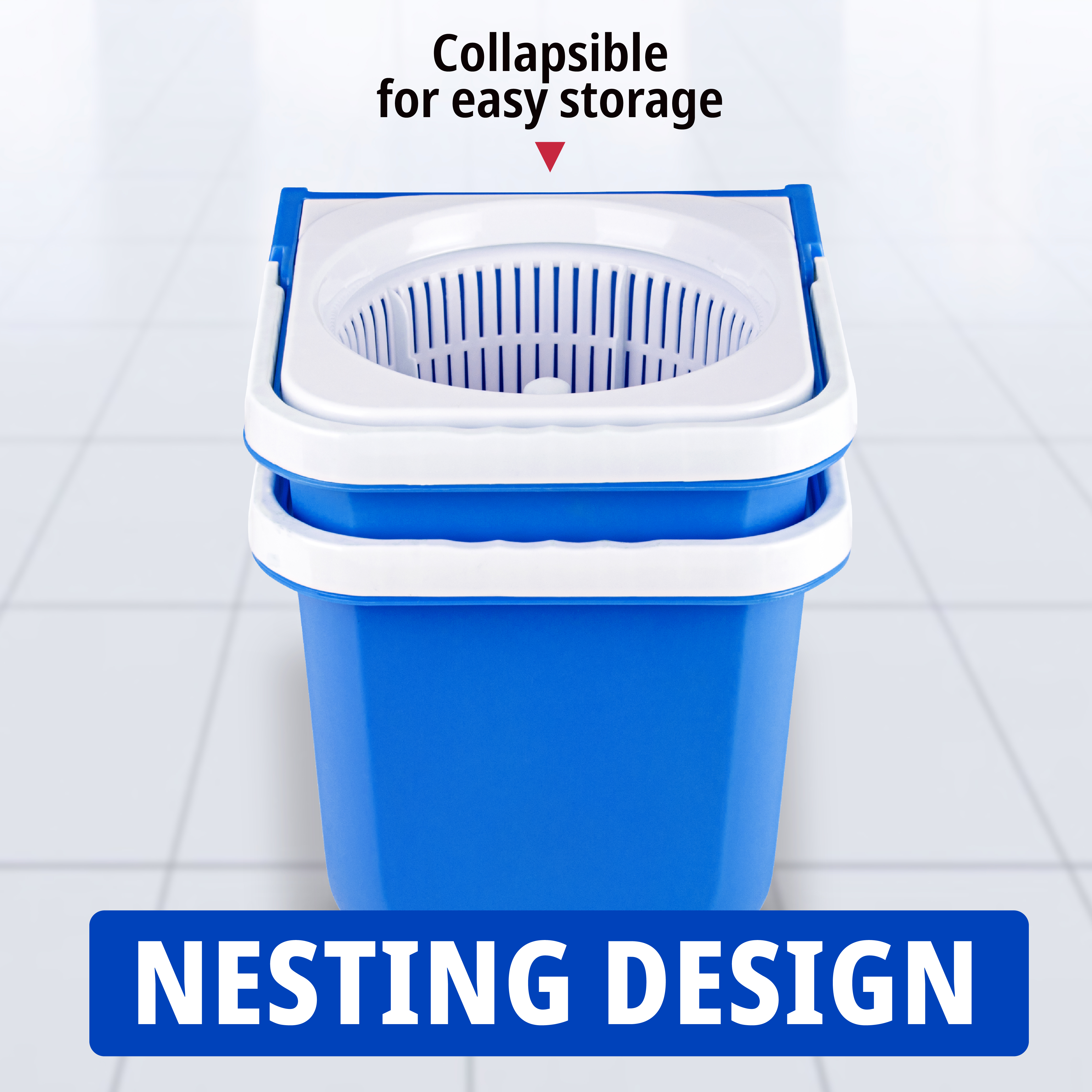 Insta Mop Spin Mop and Bucket with Wringer Set photo 6
