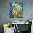 thumbnail image 4 of Epic Graffiti 'Celtic Cross' by David Galchutt Canvas Wall Art, 20" x 24", 4 of 8