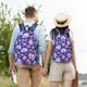 thumbnail image 4 of Balery colorful Skull mushroom rainbow Mochila Clásica Impresa Básica para Viaje, Mochila Escolar Resistente al Agua, Mochila de Lona con Correas Ajustables-Small, 4 of 5