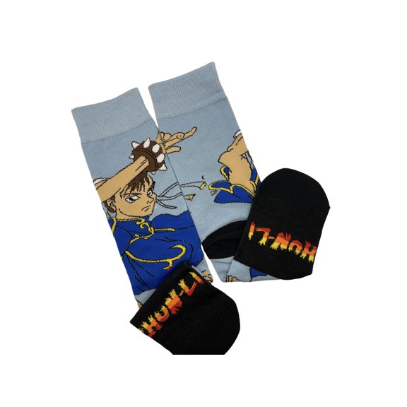Cartoon Socks, Womens & Mens Fun Novelty Crew Character 360 Degree Artwork Designed Socks