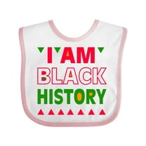 Inktastic I Am Black History Boys or Girls Baby Bib