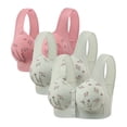 thumbnail image 1 of Posijego Women's Front Closure Bra 3 Pack Push up Wireless Bra Full Coverage Support Breathable Everyday Bras, 1 of 2