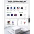 thumbnail image 3 of [Apple MFi CERT] iPhone 15 pro max 15 PLUS Fast Charger 35W Dual USB-C Wall Charger Block, Compact Power Adapter, PD 3.0​​​​ for iPhone Macbook iPad Samsung + Cable USB-C, 3 of 4