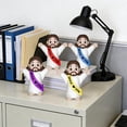 thumbnail image 6 of 50 Pcs Little Figures,Mini Figurines,Easter J-esus Loves You Tiny Hide Rubbe Pocket Toys and Christ to Seek,Tiny, 6 of 6