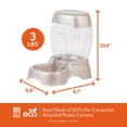 thumbnail image 3 of Comedero Petmate Pet Cafe para perros y gatos, color nacarado, 2,7 kg, 3 of 8