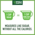 thumbnail image 4 of Whole Earth Stevia & Monk Fruit Zero Calorie Sweetener, 12 oz Bag, 4 of 4