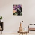 thumbnail image 3 of Tranquilidad lila: lilas en una ventana Póster, 3 of 8
