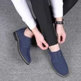 thumbnail image 4 of Men's Suede Lace Up Oxfords Classic Wing Tips Dress Shoes&nbsp;, 4 of 8