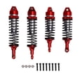 thumbnail image 2 of 2 Pairs RC Car Shock Absorbers Set, Aluminum Alloy Front Rear Shock Damper Kit with Damping for 4x4 1/10 Scale RC Crawler, 2 of 7