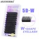 thumbnail image 1 of ANJOSIRMA Pestañas 5D Cinturón De Extensión En Forma De W Flor Automática natural Mate Negro C/D/DD Rollo Falso personal cilios, 1 of 3