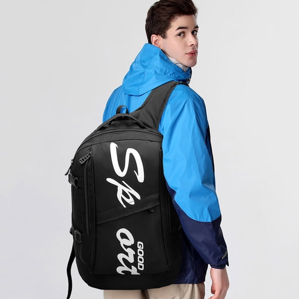 Moda carta Oxfold mochila bandolera hombres impermeable mochila (negro) Tmvgtek Para estrenar