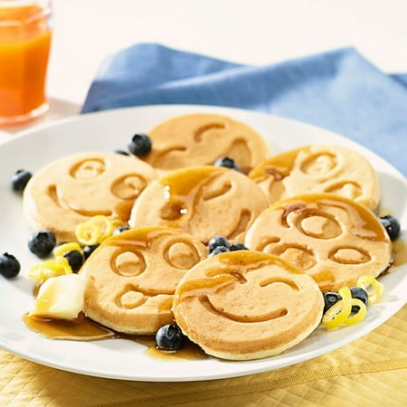 NORDIC WARE EMOTICON SMILEY FACE PANCAKE; ;