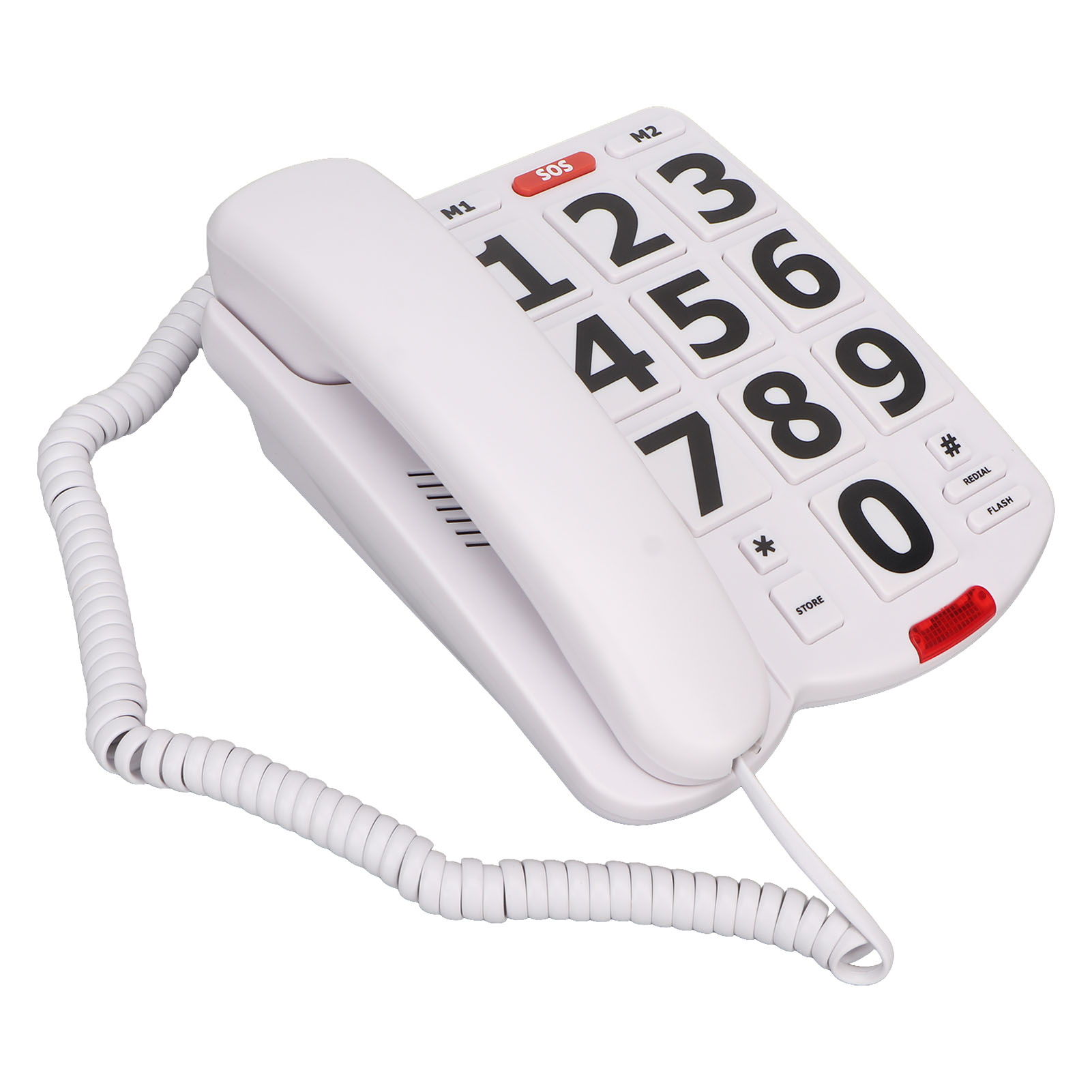 Big Button Phone Simple Classic Adjustable Volume Home Landline Phones ...