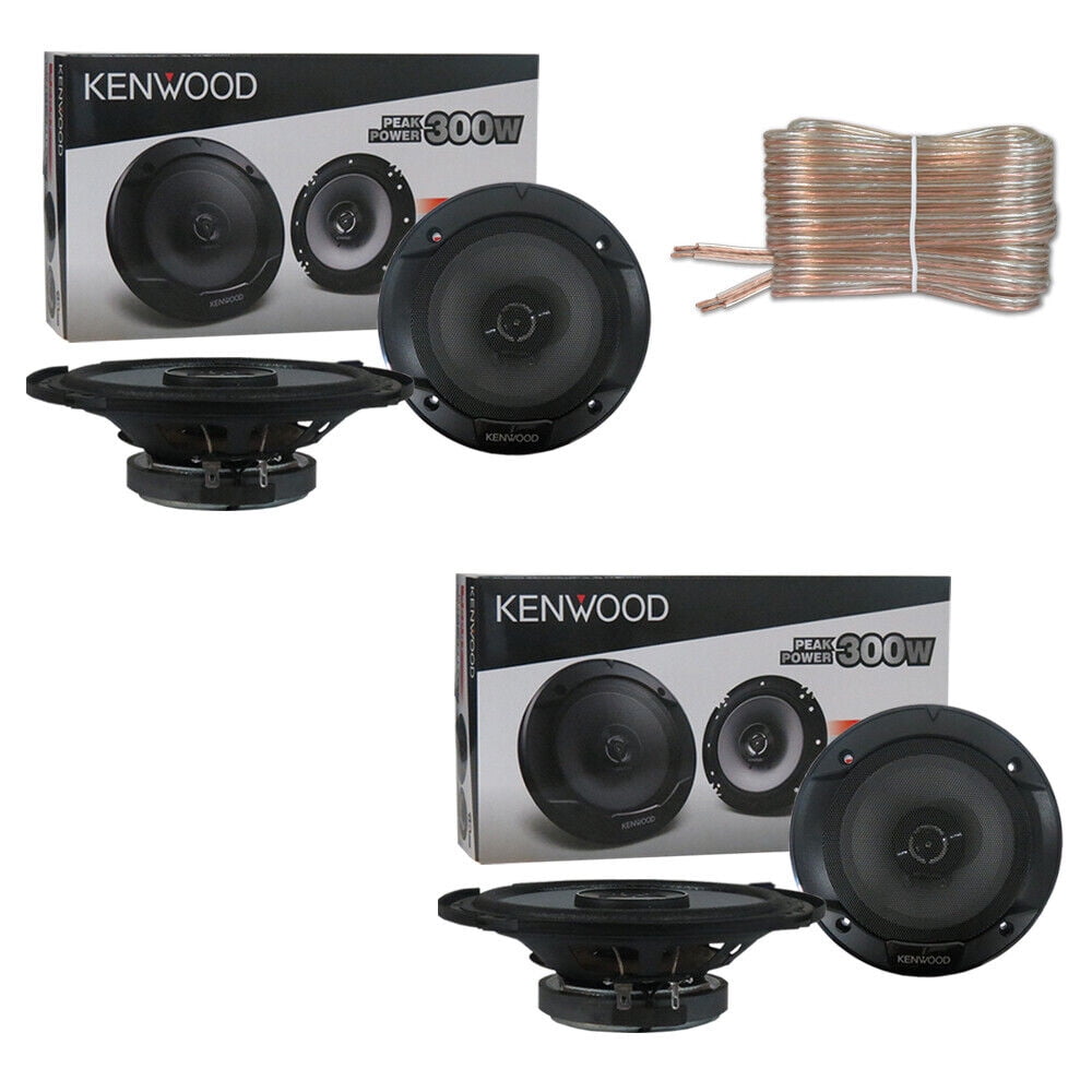 4 x Kenwood KFC-1666S 300W 6.5