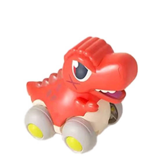 RUIG Dinosaur Pull Back Car Toys | Friction Powered Car Toddler Toys Pull Back Dinosaur Car Toys for Birthday Christmas for Boys & Girls
