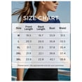 thumbnail image 4 of NELEUS Womens Workout Shirts Athletic Running Yoga Short Sleeve Tops Tight Fit Breathable Crewneck,Blue,US Size M, 4 of 10