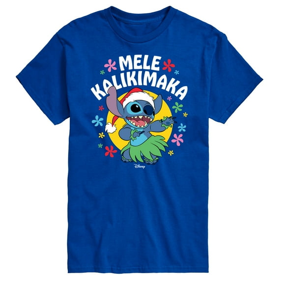 Lilo & Stitch - Mele Kalikimaka - Men's Short Sleeve Graphic T-Shirt