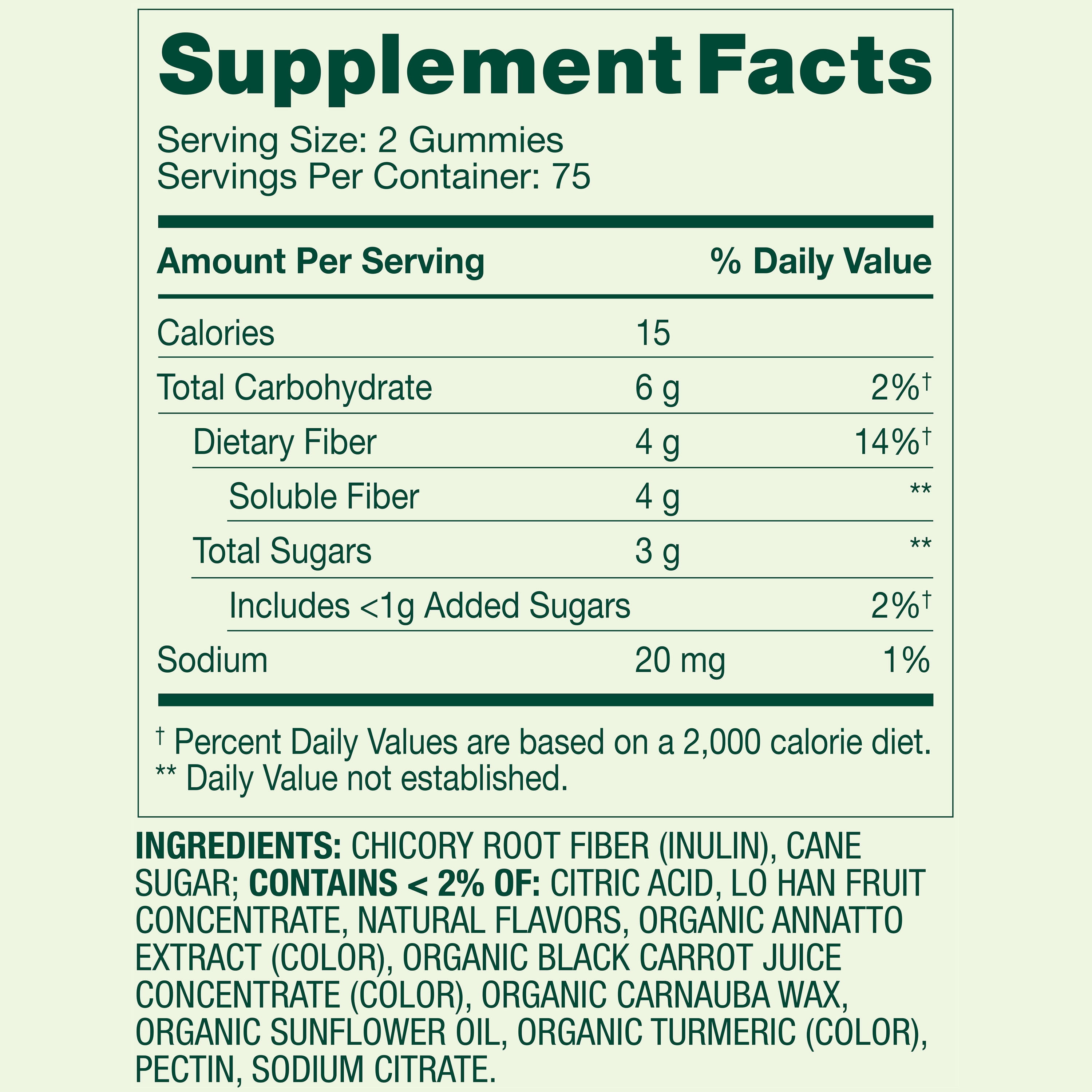 (3 pack) Spring Valley Vegetarian Fiber Gummies, 150 Count