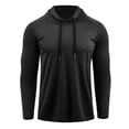 thumbnail image 3 of LTTVQM Mens Quick Dry Hoodies Raglan Long Sleeve Lightweight Breathable Workout Fishing Shirts Stretch Casual Outdoor Camping Athletic Hooded Tops, 3 of 5