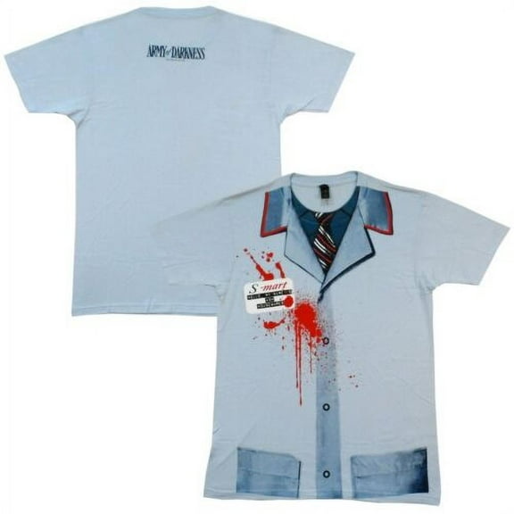 Army Of Darkness Hello My Name Is Licensed Adult T-Shirt S