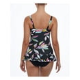 thumbnail image 2 of Profile by Gottex BLACK MULTI Monaco D-Cup One-Piece Swimdress, US 6D, UK 6D, 2 of 4