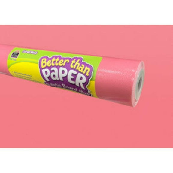 Better Than Paper Bulletin Board Roll - Coral Pink [TCR77423]