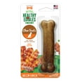 thumbnail image 3 of Nylabone Healthy Edibles Wholesome Dog Chews - Bacon Flavor, Regular (1 Pack), 3 of 6